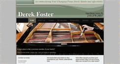 Desktop Screenshot of derekfosterpiano.com